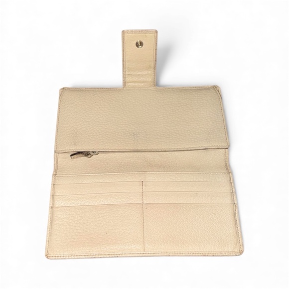 Gucci Vintage Monogram GG logo Long Folding Continental Wallet S - Picture 11 of 13